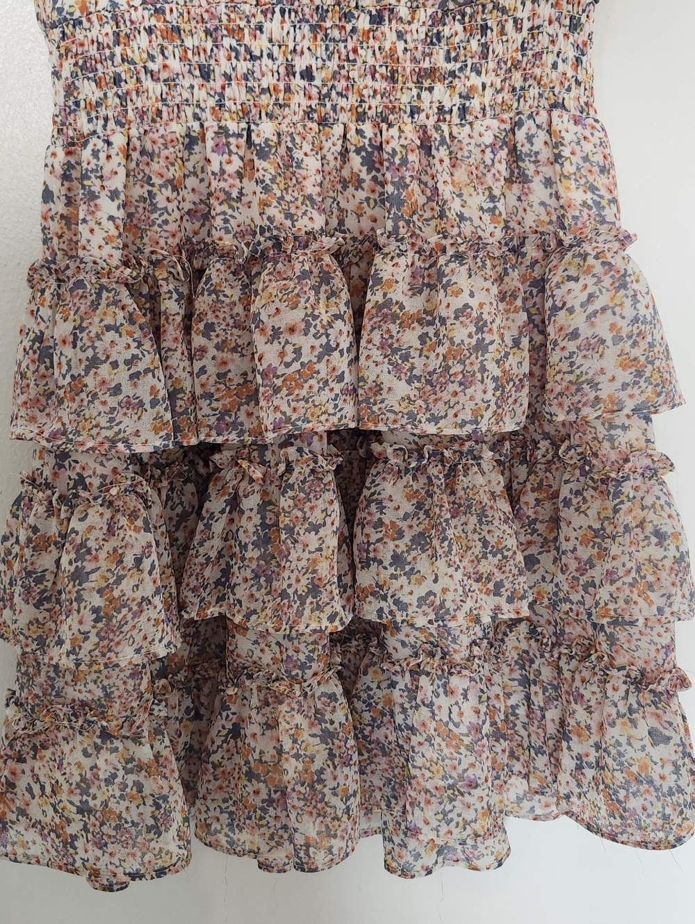 1 STATE Multi Tiered Ruffle Mini - Picture 3 of 7